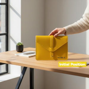 NOBLE — Radiance Envelope Clutch BUMBLEBEE
