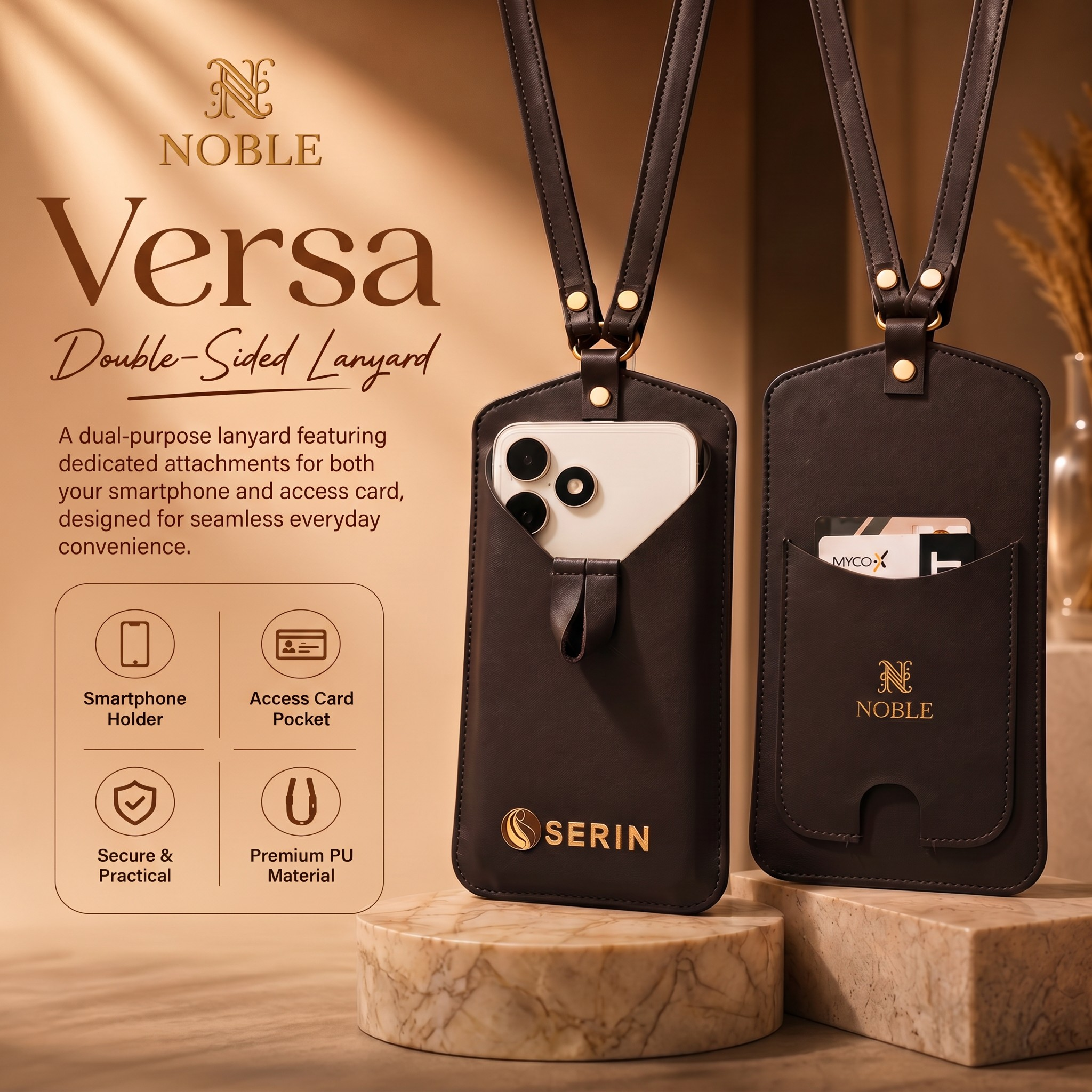 NOBLE - VERSA Dual Carry Lanyard NOBLE - VERSA Dual Carry Lanyard - Image 5