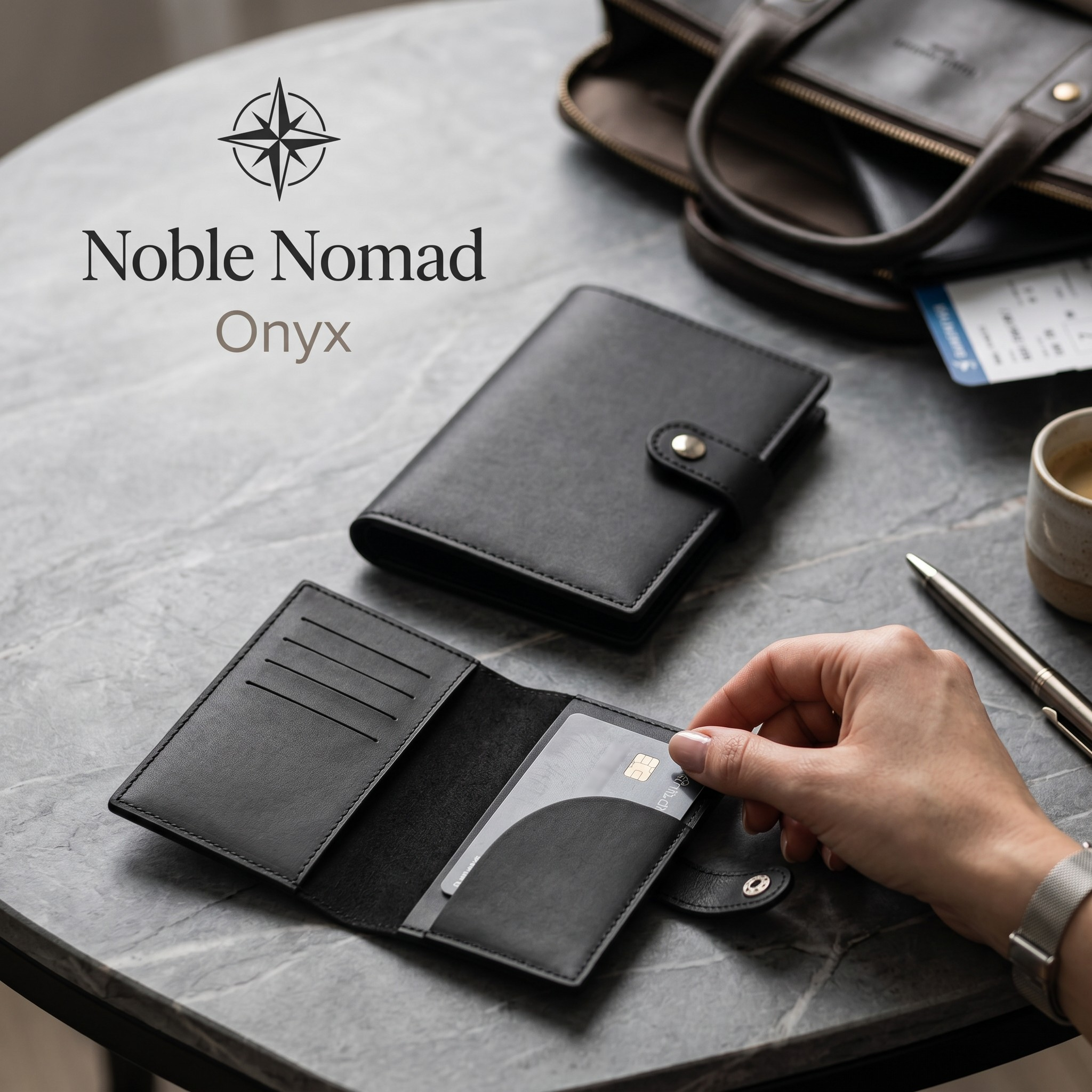 NOBLE - NOMAD The Traveller Pasport Holder NOBLE - NOMAD The Traveller Pasport Holder - Image 11